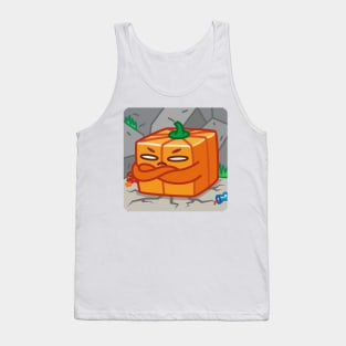 The square pumpkin was angry regardless Tank Top